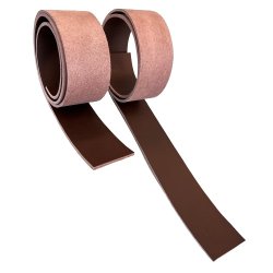  Brune (Chokoladefarvede) Lderremme i centimeterml