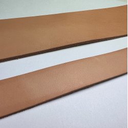 Lderremme i naturfarve, i centimeterml