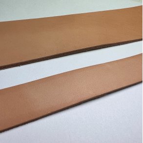 Lderremme i naturfarve, i centimeterml