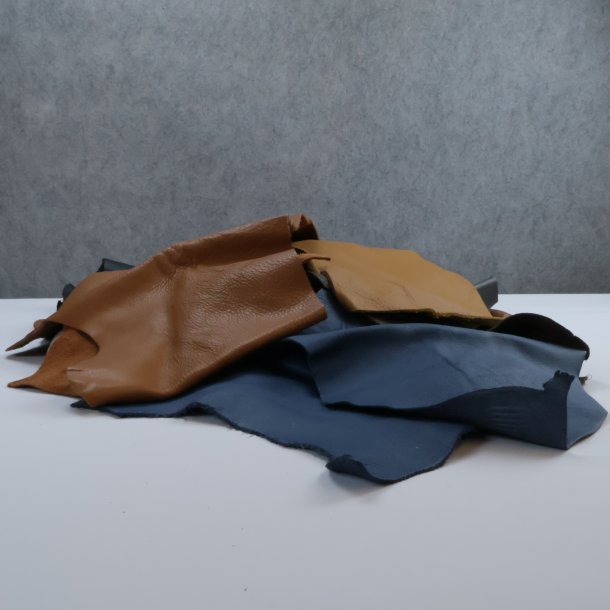 Lderrester - 1, 2,5 eller 5 kg (sort eller blandet)