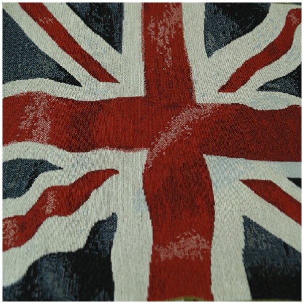 Engelsk flag mbelstof - prveklip