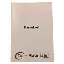 Farvekortene m. vores 110 standardfarver