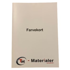 Farvekortene m. vores 110 standardfarver