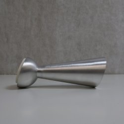 Aluminiumben  stbt, skr model, satinmat (C1522), nr. 6 og 8