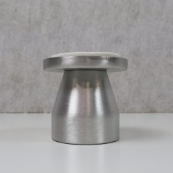 Aluminiumben  lige model, satinmat, nr. 5