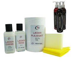 St med 1 stk Cosmetic for leather efter eget farvevalg og lderplejest.