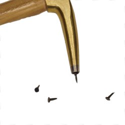 Polsterhammer m. magnet og plastbane OS 36