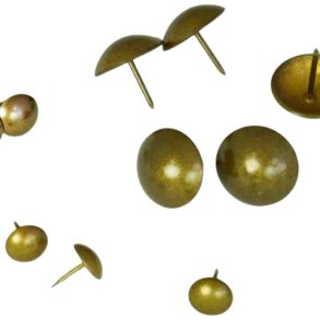 Polstersm ''gammel messing''