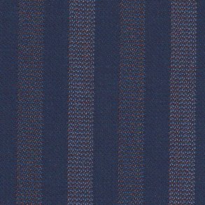 Rest m�belstof stribbet bl�/lilla B 145 * 208 cm