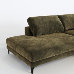 Clyde Imiteret ruskind rulle med 10 meter