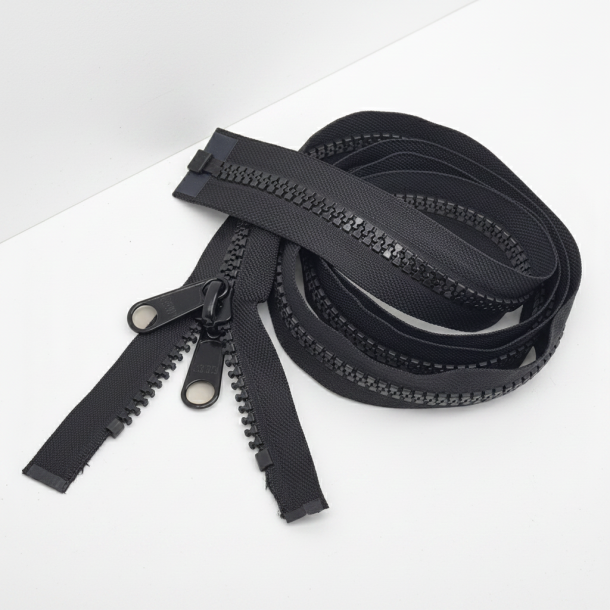 Delbar lynl�s - kraftig kvalitet, 10 mm, sort
