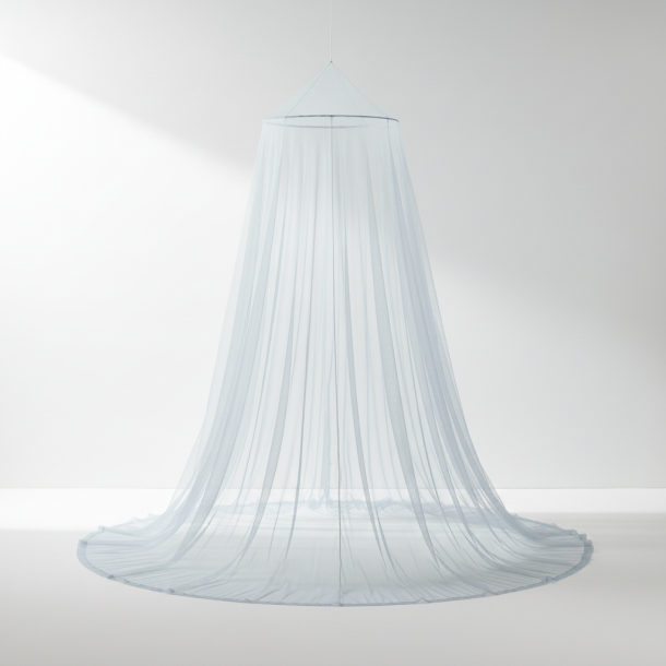 Myggenet - klassisk hvidt, 150 cm bred
