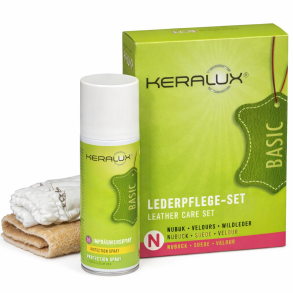 KERALUX L�derplejes�t [N] - til nubuck og ruskind