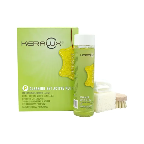 KERALUX Reng�ringss�t Active Plus [P] - intensiv rens til pigmenteret l�der