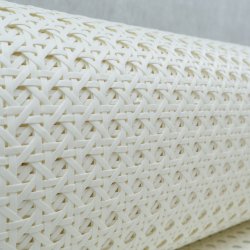 Fransk/Rrflet  Hvid Papirflet, 90&#8239;cm Bred