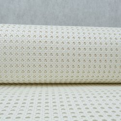 Fransk/Rrflet  Hvid Papirflet, 90&#8239;cm Bred