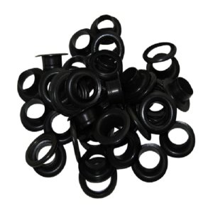 Sejlringe sorte, 40 mm 