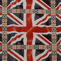 ENGELSK FLAG mbelstof