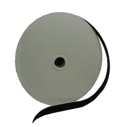 Burrebnd / gribebnd - hel rulle m. 25 mtr. Han/krog, sort 20 mm med psynings stykke.