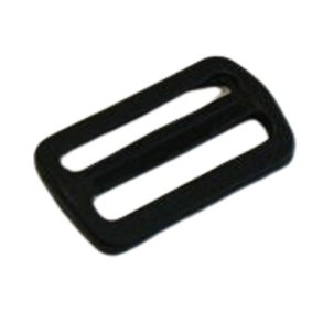 B�ltesp�nde i sort plast, 25 mm