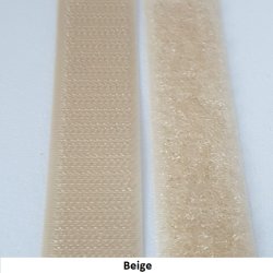 Burrebnd / gribebnd - 20 mm, kulrt - hel rulle m. 25 mtr