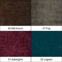 EROS velour mbelstof