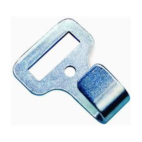 Fladkrog, zink belagt, 1 stk