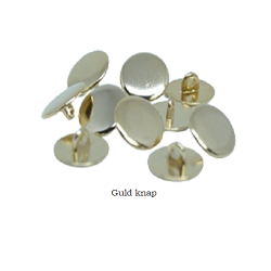 ''Guld'' eller "Slv" knap 20 mm.