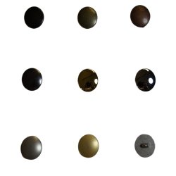 Metalknapper  18 mm