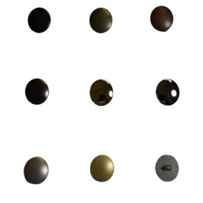 Metalknapper � 18 mm