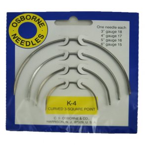 Krumnle-st 4 nle m. skrespids (ldernl)