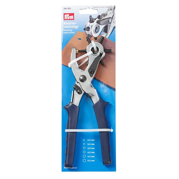 Revolver hultang til klipper 6 forskellige hulst�rrelser