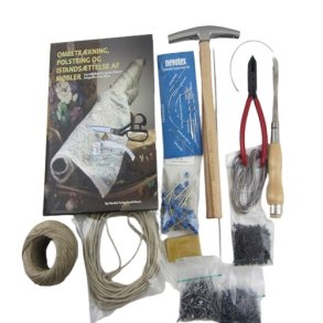 Stort vrktjsst til traditionel mbelpolstring