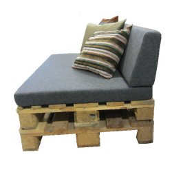 Koldskum til pallehynder 37 kg, tykkelse 100 mm (80x120)