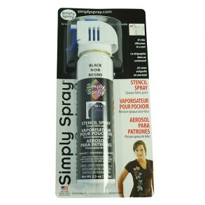 STENCIL SPRAY fra Simply Spray - stoffarve til tryk effekter