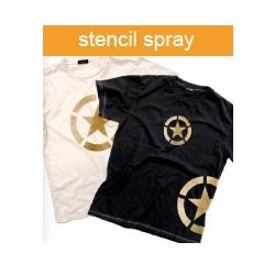 STENCIL SPRAY fra Simply Spray - stoffarve til tryk effekter