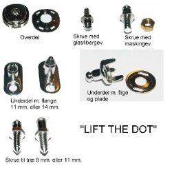 ''Lift the dot'' - den originale (Pose med 10 stk.)